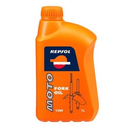 Repsol Moto Fork Oil SAE 10W villaolaj, 1 liter Motoros termkek alkatrsz vsrls, rak